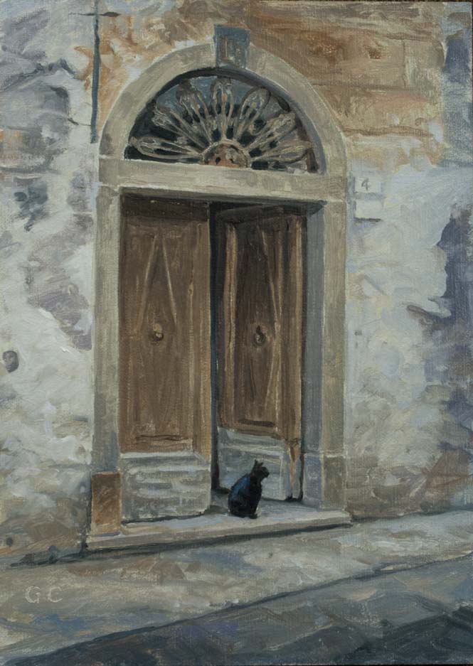 Monterosso Door 4 Cooley Art Gallery