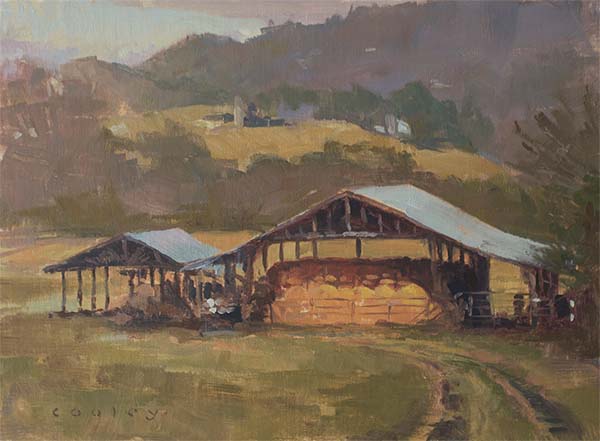 Hay barn in the valley_sm