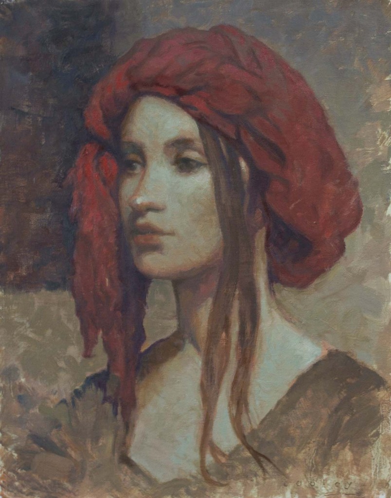 Lady in a Red Headress